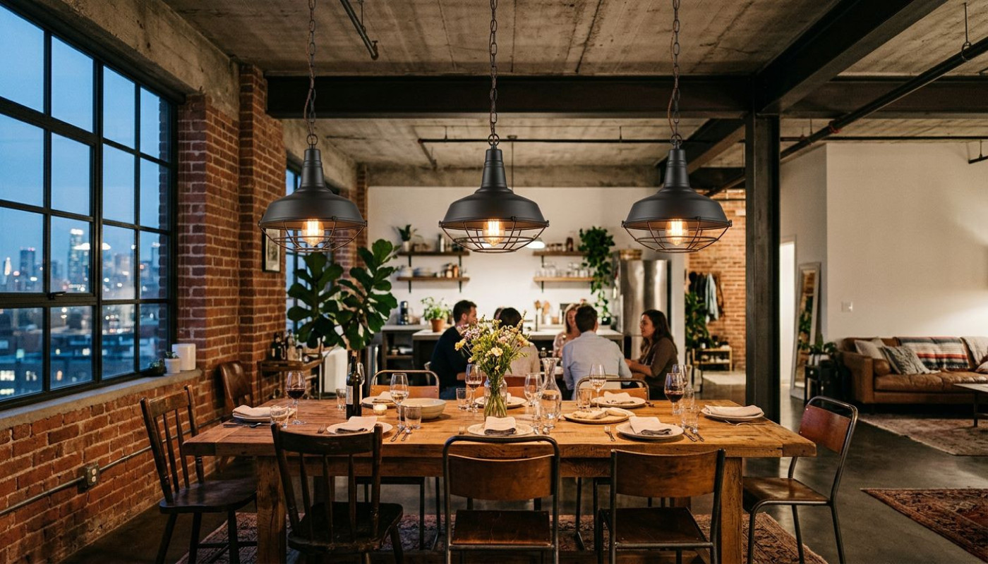 Comment intégrer des luminaires de style industriel dans votre intérieur ?